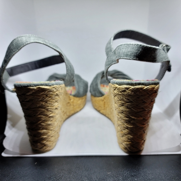 NWOT Rampage Platform Wedge Sandals - Picture 4 of 5